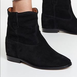 COPY - Isabel Marant Crisi Suede Ankle Boots